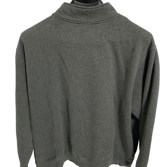 COPY - LL Bean 1/4 Zip Sweater Men’s Size 2XL Reg Grey Heavy Knit Pullover 100%… - Picture 6 of 6